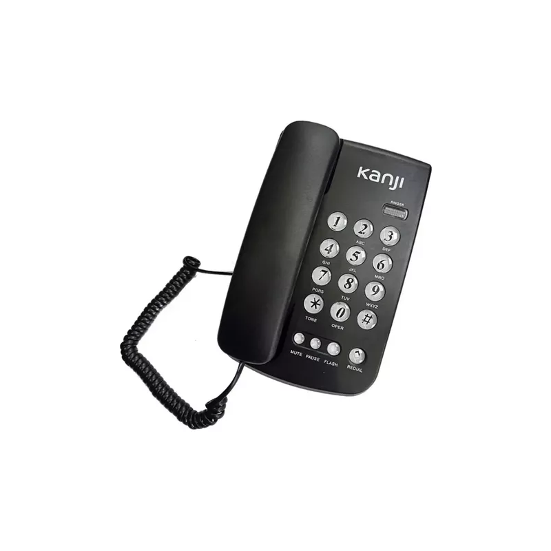TELEFONO KANJI KJ-TELF002 FIJO CON CABLE