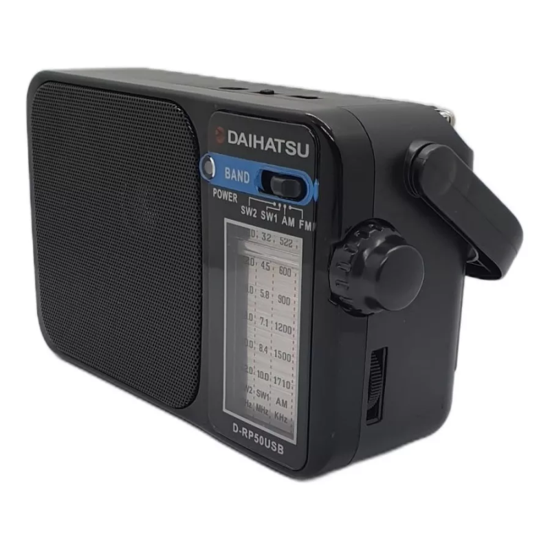 RADIO DAIHATSU D-RP-50 AM/FM/USB-LINTERNA
