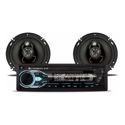 AUTORADIO STROMBERG SC-7001 + 2 PARLANTES DE 6.5"