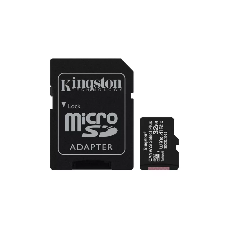 TARJETA MEMORIA SD KINGSTON MICRO 32 GB.