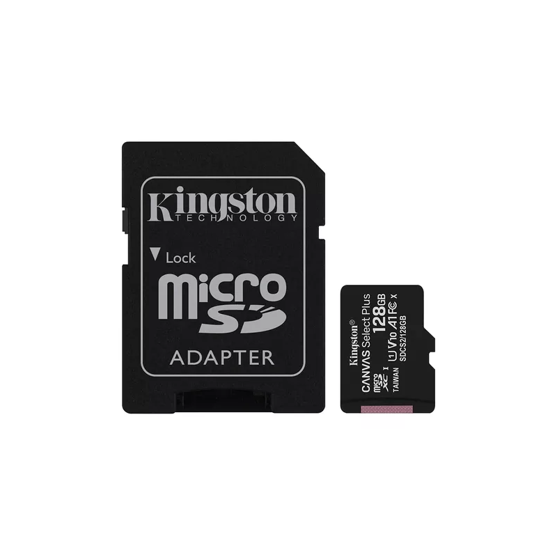 TARJETA MEMORIA SD KINGSTON MICRO 128 GB.