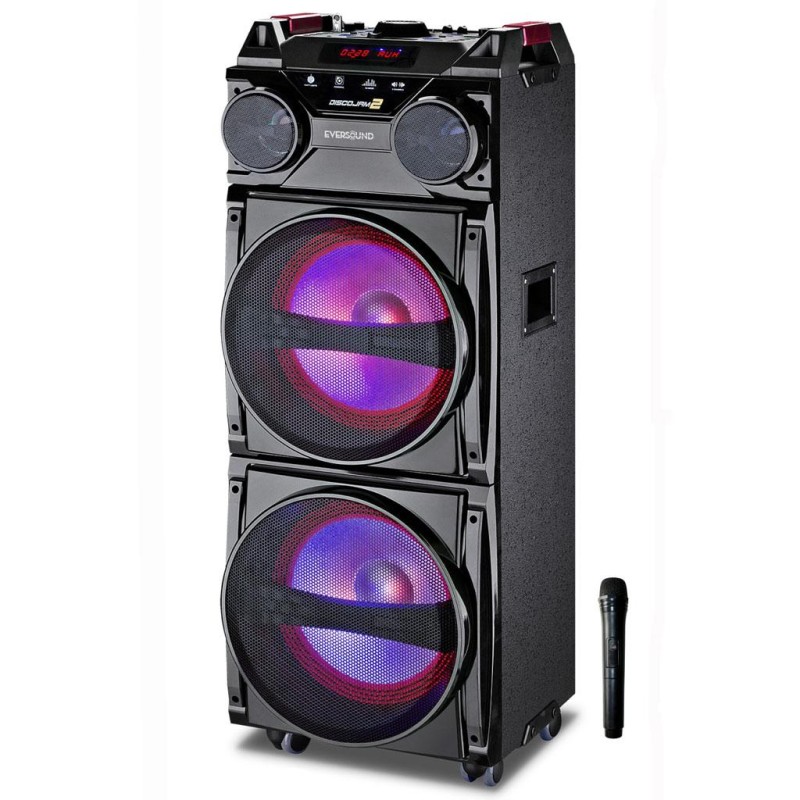 PARLANTE EVERSOUND 8200 USB RECARG.1200 W.PMPO