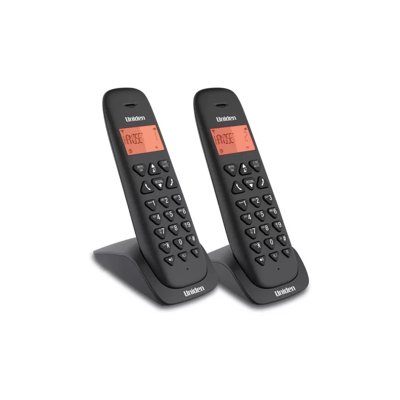 TELEFONO UNIDEN 3102-2 DUO NEGRO