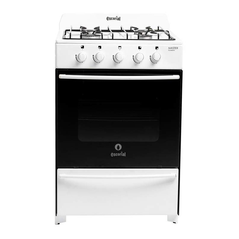 COCINA ESCORIAL MASTER CLASSIC 4H. 55CM. BLANCA GN