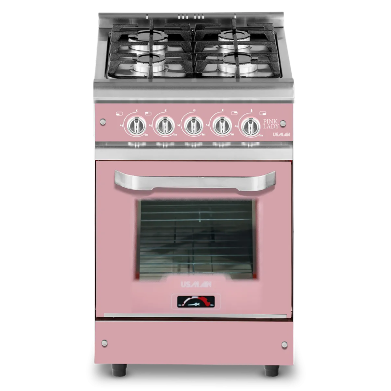 COCINA INDUSTRIAL USMAN 550 LADY PINK 4 H.9010