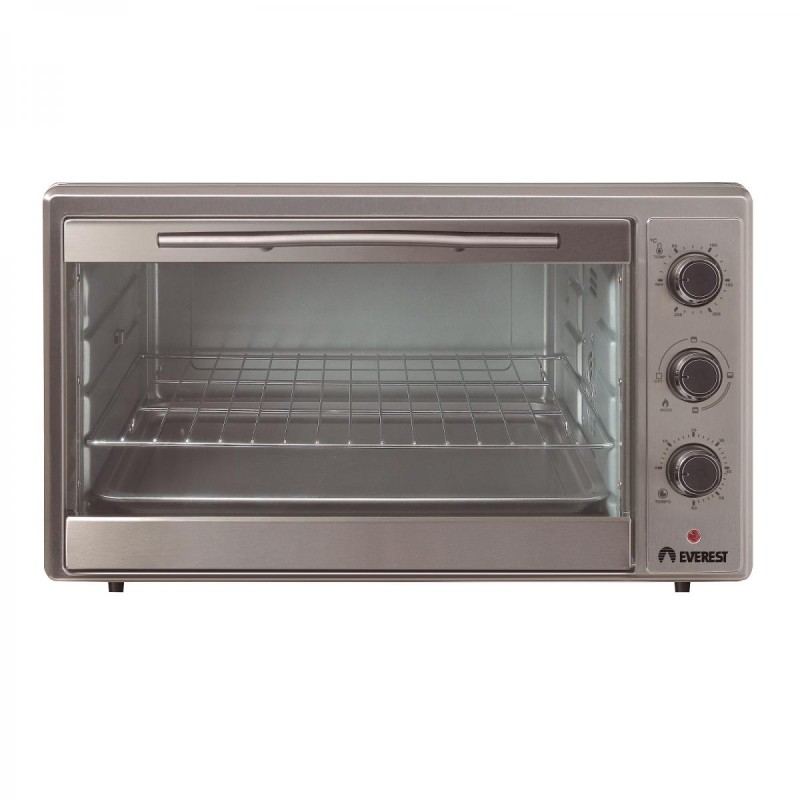 HORNO EVEREST EV-60INOX ELECT.ACERO  62 LTS.