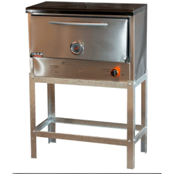 HORNO PIZZERO USMAN H12 SIMPLE ACERO 12 MOLDES 504