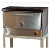 HORNO PIZZERO USMAN H6 PUERTA ACERO 6 MOLDES 500