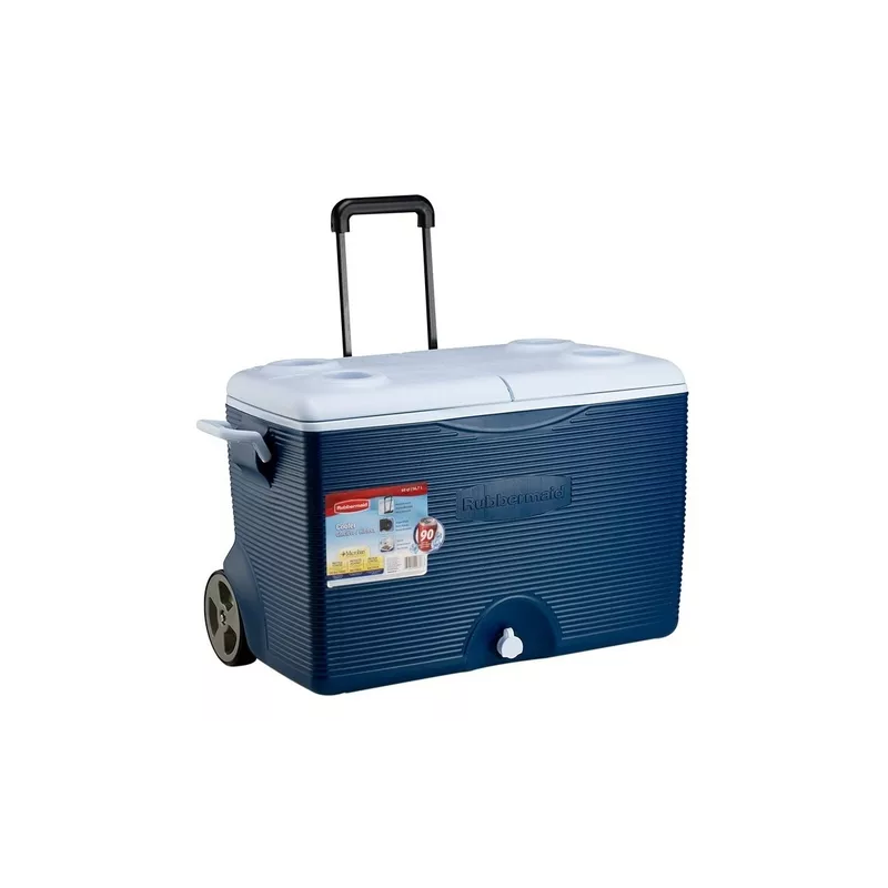 CONSERVADORA RUBBERMAID 67 LTS. C/RUEDAS