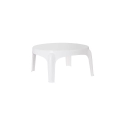 MESA PVC GARDEN LIFE F-4350 PUKET REDONDA BLANCA