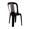 SILLA PVC GARDEN LIFE F8500 BRISTO NEGRA