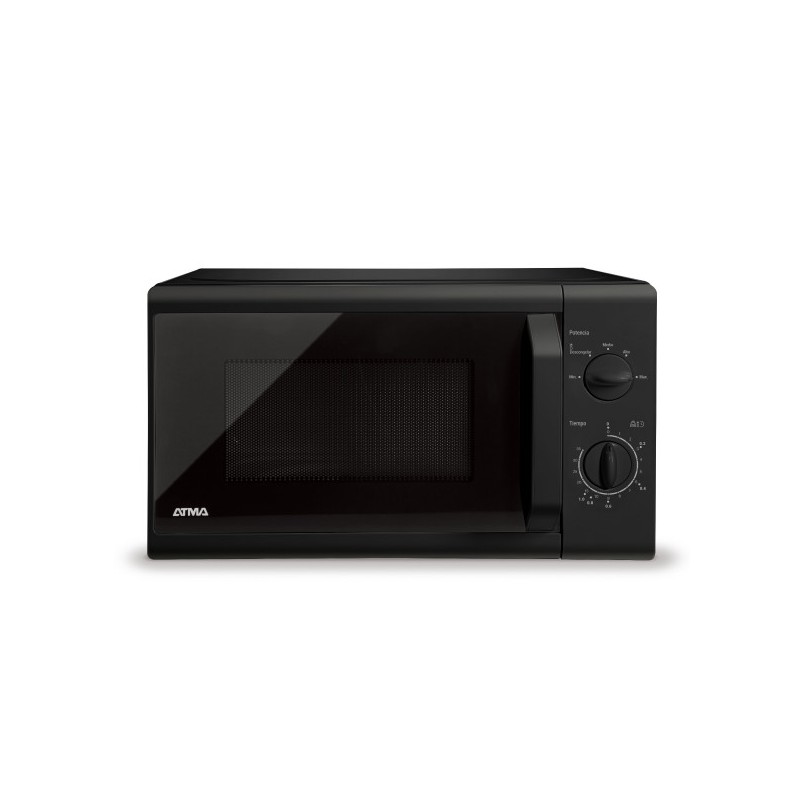 MICROONDAS ATMA MATRB-20AN 20 LTS. MANUAL NEGRO