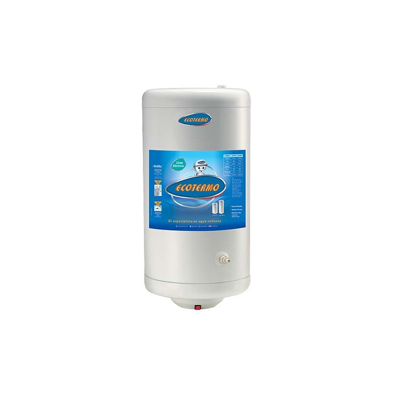 TERMOTANQUE ECOTERMO 70 LTS. ELECTRICO C/SUPERIOR