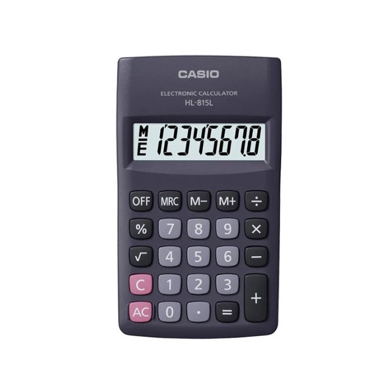 CALCULADORA CASIO HL-815 DE 8 DIGITOS