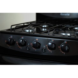 COCINA ESCORIAL PALACE BLACK 4H. 51 CM. GE