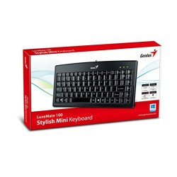 TECLADO GENIUS LUXE MATE 100 BLACK USB