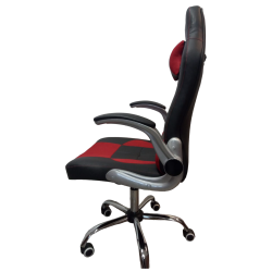 SILLON GAMER PIR-VAR SE-2403 NEGRO/ROJO