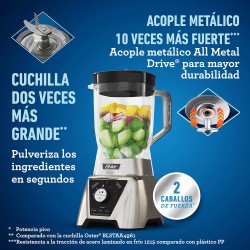 LICUADORA OSTER BLST3B-C2T 1500 W. 2 LTS.