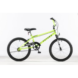 BICI FUTURA 20" 4142 BMX PINTADA VERDE FLUOR