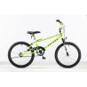 BICI FUTURA 20" 4142 BMX PINTADA VERDE FLUOR