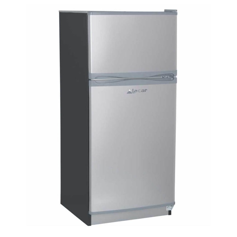 HELADERA LACAR 2000 C/FREEZER 110 LTS. SILVER