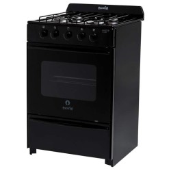 COCINA ESCORIAL MASTER CLASSIC 4H. 55 CM. NEGRA GN