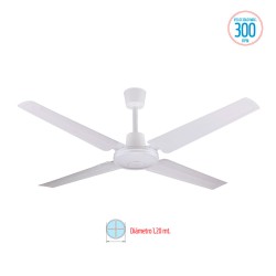 VENTILADOR DE TECHO LILIANA VTHB104 4 P. BLANCO