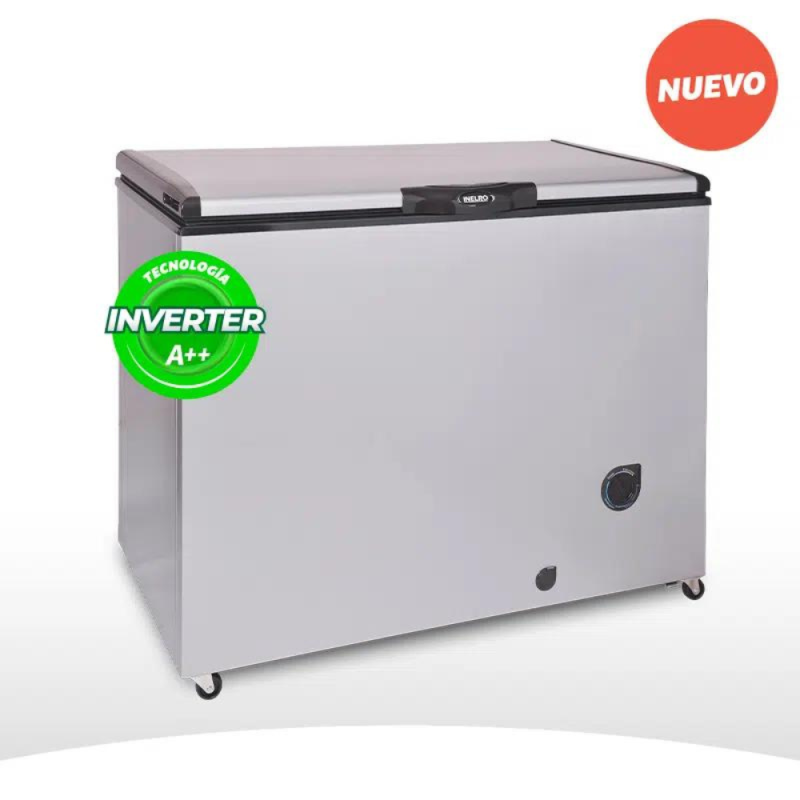 FREEZER INELRO FIH-350P DUAL 350 LTS.PLATA