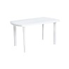 MESA PVC GARDEN LIFE F-423501 MALDIVA 134X84 BLANCA