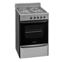 COCINA LONGVIE 13231XF 4 HORN. H/VISOR INOX.