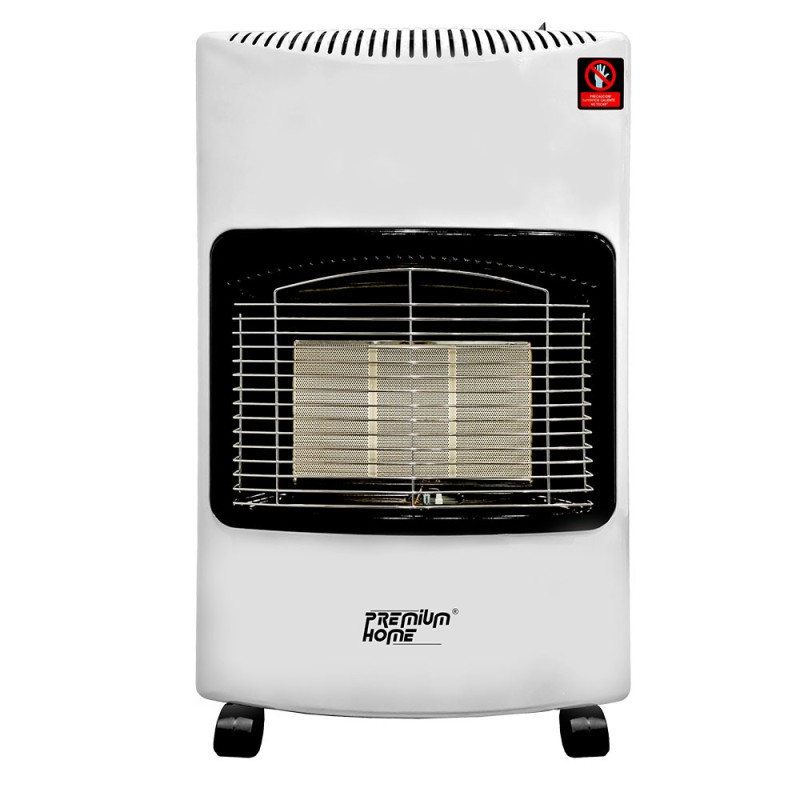 ESTUFA GARRAFERA PREMIUM HOME PLEGABLE BLANCA