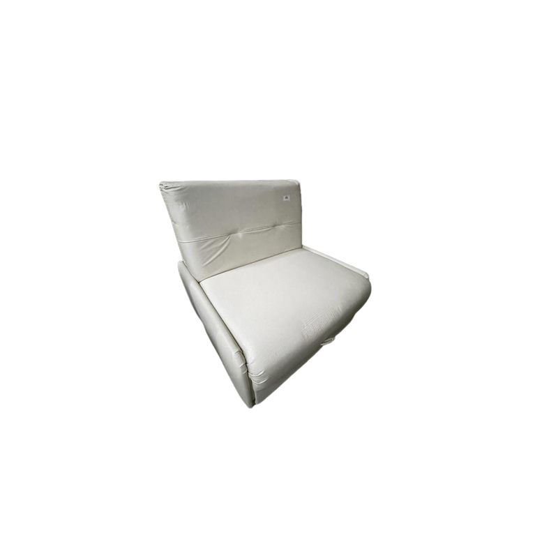 SILLON LIVING CAMA FRANCONE CUERINA BEIGE 1 PLAZA