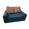 SILLON LIVING FRANCONE FIDEL TURQ. COMBINADO 2 CPS