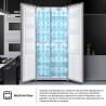HELADERA HISENSE RS3N428NAB 468 LTS. NEGRA