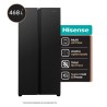HELADERA HISENSE RS3N428NAB 468 LTS. NEGRA