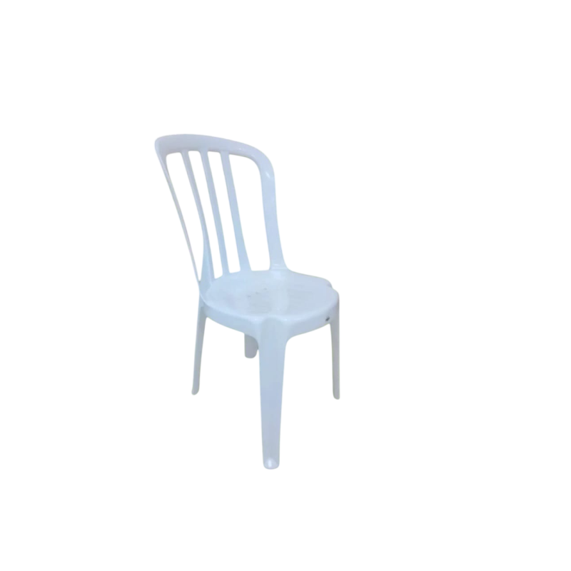 SILLA PVC AVELINO INY07 S/APOYABRAZOS BLANCA