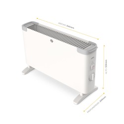 CONVECTOR ATMA CACH2024P 2000 W. C/TERMOSTATO