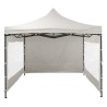 GAZEBO LAURY 3X3 CAÑO ACERO C/PAREDES IMPERMEABLE