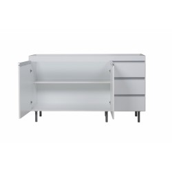 BAJO RICCHEZZE 1.40 MTS. 3 C. BLANCO ALUMINIO