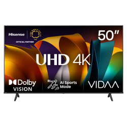 SMART TV HISENSE 50" 50A64N 4K VIDAA