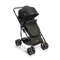 COCHE LOVE 1009 C/MOISES 2 EN 1 NEGRO GOLD