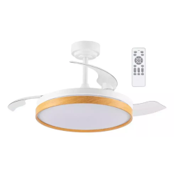VENTILADOR DE TECHO STAR TRAK RETRACTIL STVT42-BA