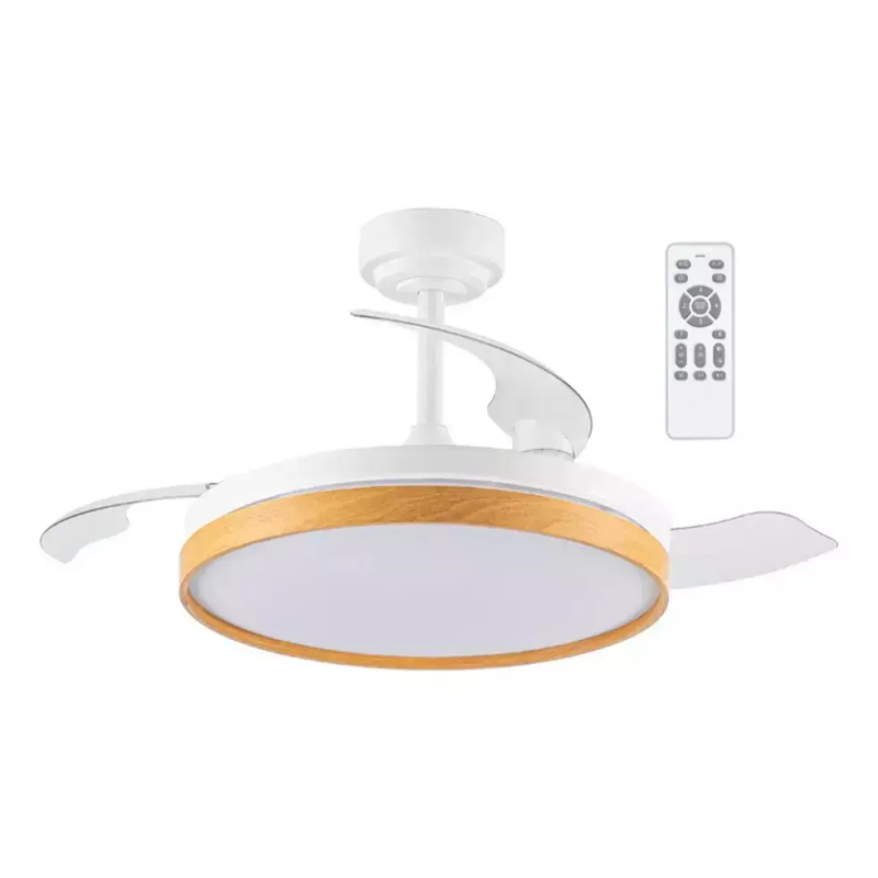 VENTILADOR DE TECHO STAR TRAK RETRACTIL STVT42-BA