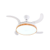 VENTILADOR DE TECHO STAR TRAK RETRACTIL STVT42-BA