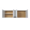 ALACENA RICCHEZZE TURIN 1.40 MTS. 3 P. BLANCO