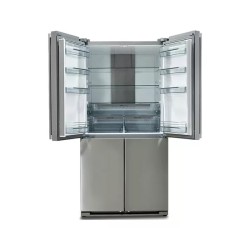 HELADERA NEBA MD380 380 LTS. NO FROST ACERO