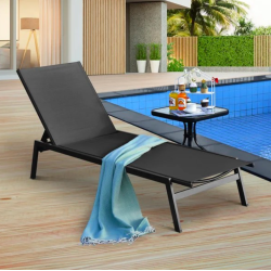 REPOSERA AVELINO TUMBONA ACERO D/PISCINA CELESTE