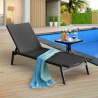 REPOSERA AVELINO TUMBONA ACERO D/PISCINA CELESTE