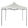 GAZEBO LAURY 3X3 CAÑO ACERO TELA OXFORD BLANCO