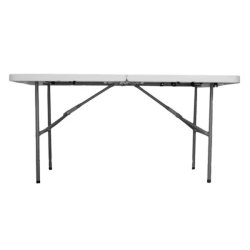 MESA PLEGABLE AVELINO 1.80 MTS. PVC VALIJA